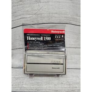 Honeywell 1500 Thermostat Heat Systems Only Open Box vintage Deadstock